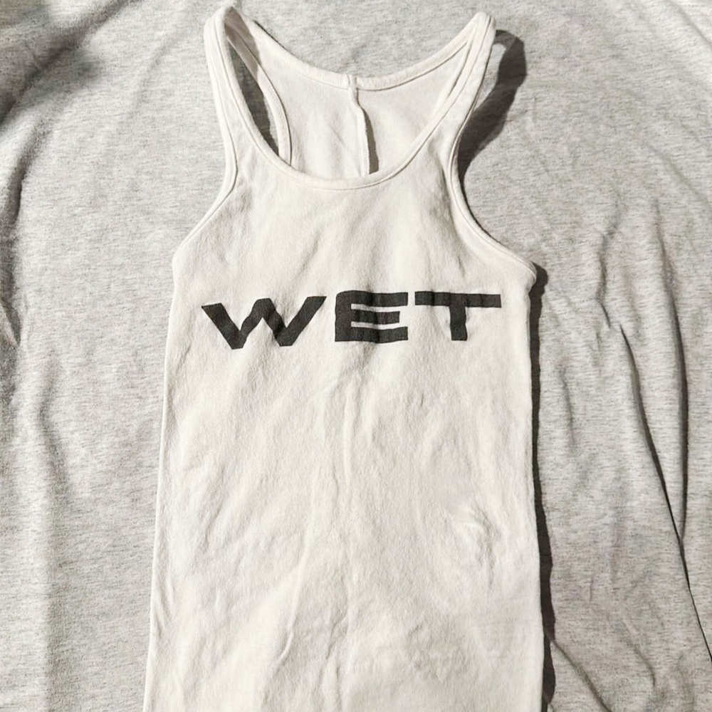 YZY x MOWALOLA Wet Tank Top SZ 1